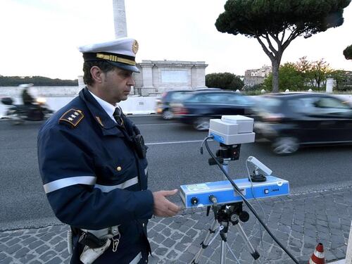 Romani stangati dagli autovelox: 80mila multe nel 2018