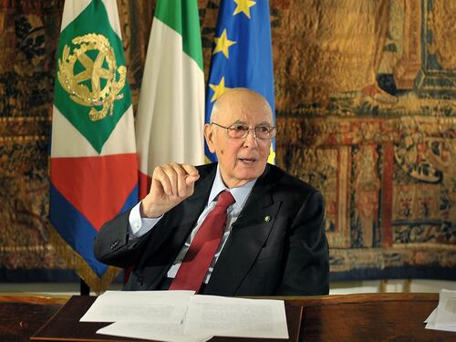 Napolitano: «Crisi di Governo sarebbe fatale per l’Italia»