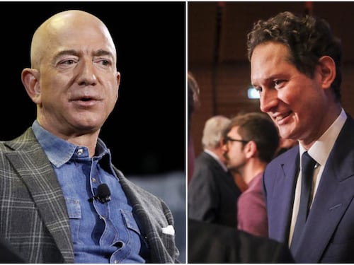 La guerra dei tycoon: Bezos prepara il suo Starlink. Elkann nel cda di Meta