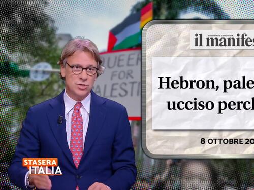 Stasera Italia, Nicola Porro e i dubbi sulle proteste pro-Palestina