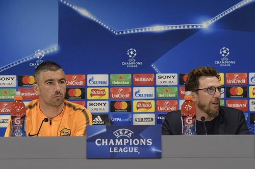 Roma a Liverpool senza paura. Di Francesco: puntiamo alla finale