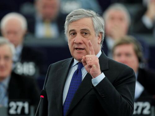 Ue, Tajani eletto presidente del Parlamento Europeo