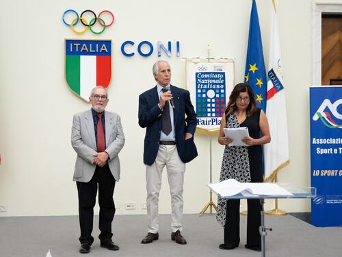 Fair Play come stile di vita. I trent'anni del Comitato e i premi nel Salone d'Onore del Coni