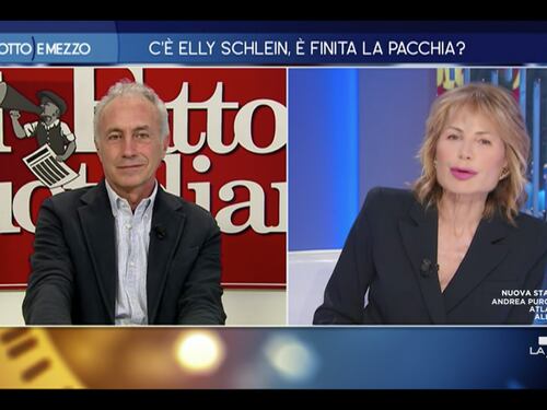 Otto e mezzo, Travaglio fa a pezzi Schlein: “Salario minimo? Scelta sbagliata all’esordio”