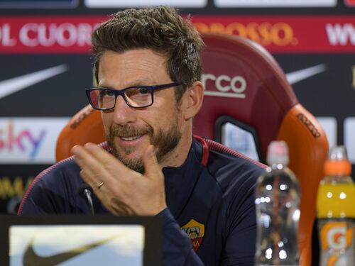 Di Francesco: Juve-Roma gara importantissima