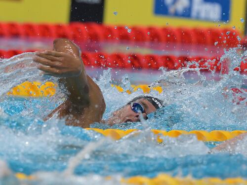 Gregorio Paltrinieri vince l'oro nei 1500 stile libero con il record europeo