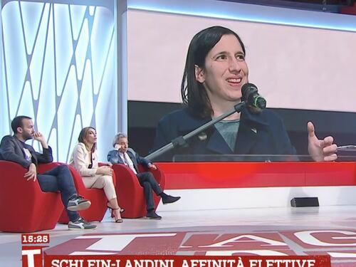 Tagadà, Schlein? La bordata di Tecce: "Nullismo armocromico"