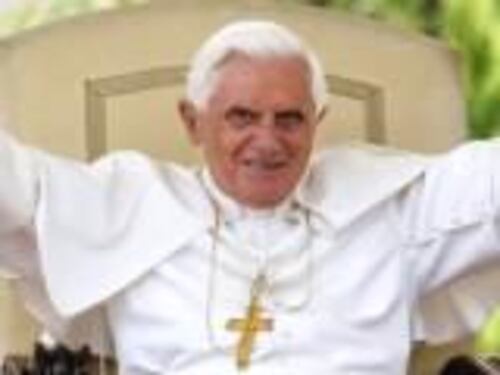 Gli atleti dei Mondiali di nuoto incontrano Papa Benedetto XVI