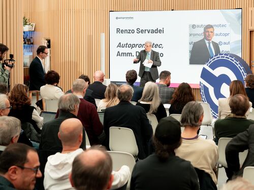 Al Volvo studio Autopromotec Talks