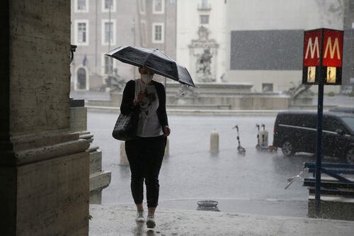 La bufera del nord arriva al centro Italia: allerta massima nel Lazio