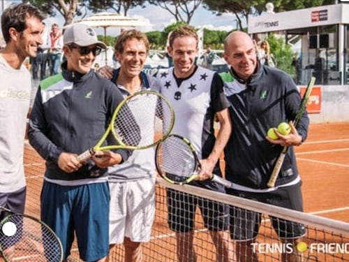 Bagno di vip al Foro italico: arriva Tennis&Friends