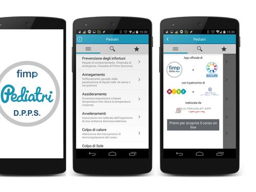 Pediatri l'app per il pronto soccorso dei bambini