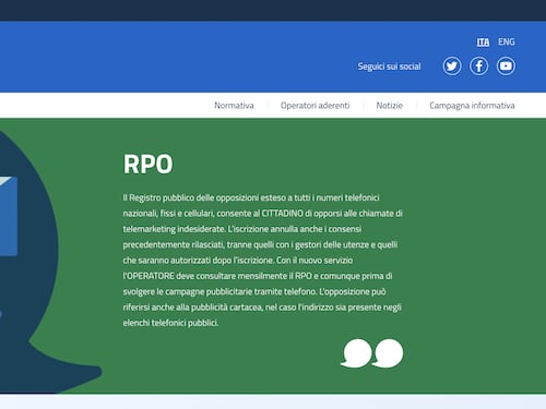 Telemarketing, nasce il registro delle opposizioni. Ecco come iscriversi