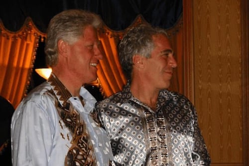 Clinton si portò dietro Epstein al matrimonio del re del Marocco