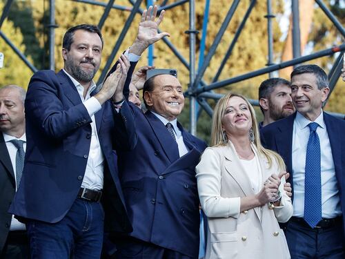 Giorgia Meloni, Matteo Salvini e Silvio Berlusconi: cambiamo il Paese