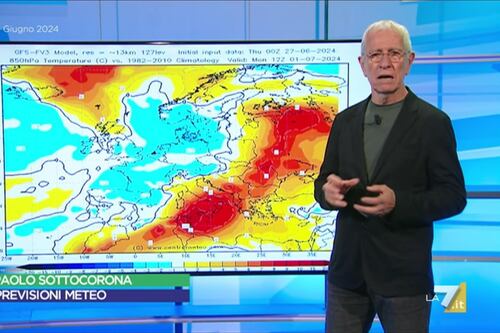Meteo, rapidi sbalzi di temperature e “freddo”: Sottocorona e luglio che inizia sotto media