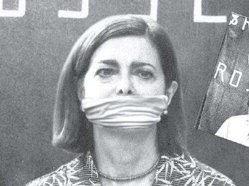 Polemiche sul fotomontaggio contro Salvini. Tace solo il presidente Boldrini