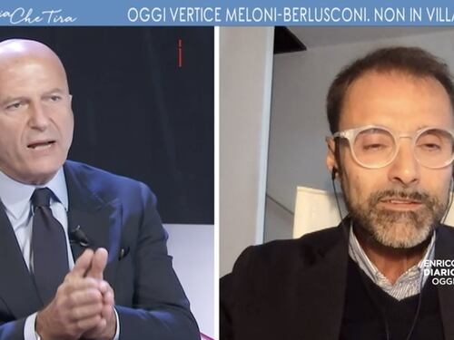L'aria che tira, scintille tra Minzolini e Specchia sul governo e il caso Ronzulli
