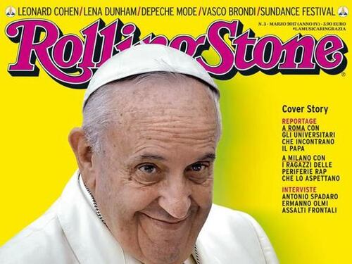 Il Papa è pop. E Francesco finisce sulla copertina di Rolling Stone