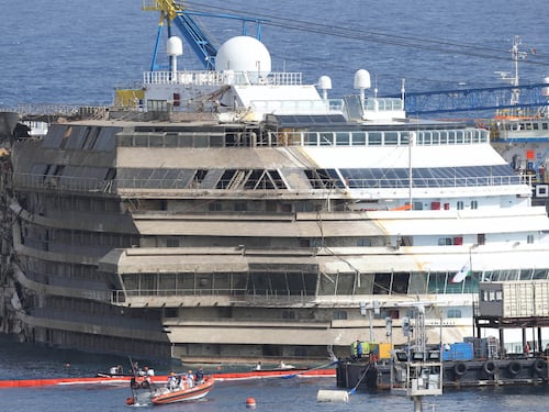 Sub spagnolo muore sotto il relitto della Concordia