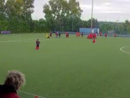 Botte all'arbitro, Tormarancio retrocesso