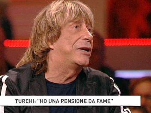 Enzo Paolo Turchi disperato in tv: "Ho una pensione da fame"