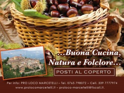 La castagna rossa del Cicolano protagonista a Marcetelli
