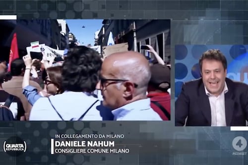 Quarta Repubblica, Daniele Nahun: "Il presidente Anpi si dovrebbe dimettere"