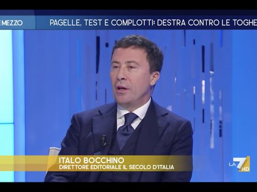 Otto e mezzo, “molto molto grave”. Bocchino e le frasi choc dei magistrati