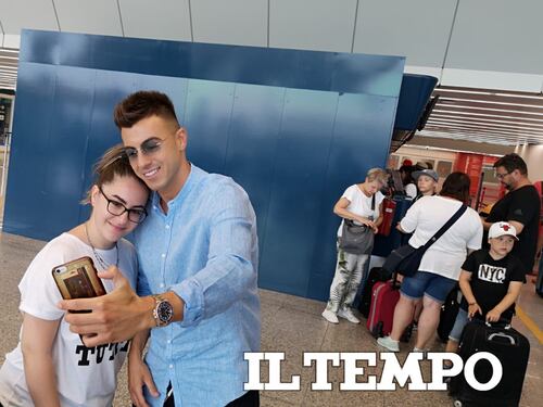 El Shaarawy parte per la Cina: "Grazie Roma"