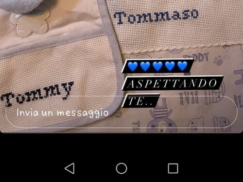 Mentre Zaniolo è allo stadio Sara Scaperrotta svela il nome del figlio: si chiamerà Tommaso