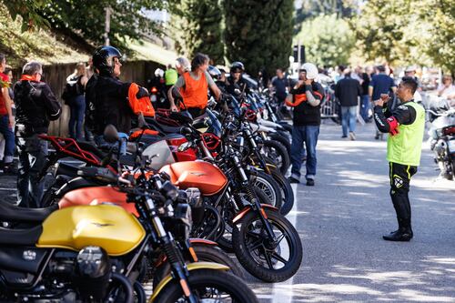 Grande festa per Moto Guzzi