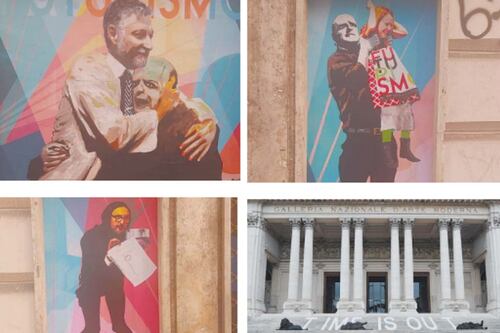 Futurismo, tutti in fissa. Spunta pure il murales di protesta