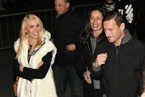 Francesco Totti restituisce le borse a Ilary Blasi ma lei si tiene i Rolex
