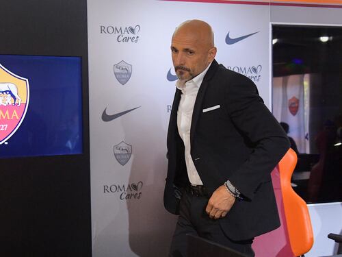 Spalletti fa gli "auguri" alla Roma