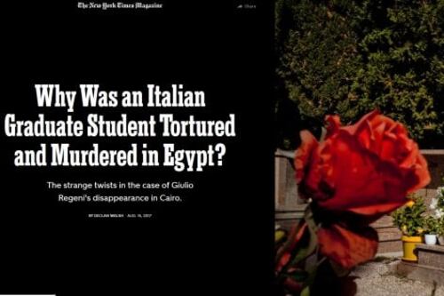 Nyt: Regeni ucciso dai servizi egiziani, Obama avvertì Renzi