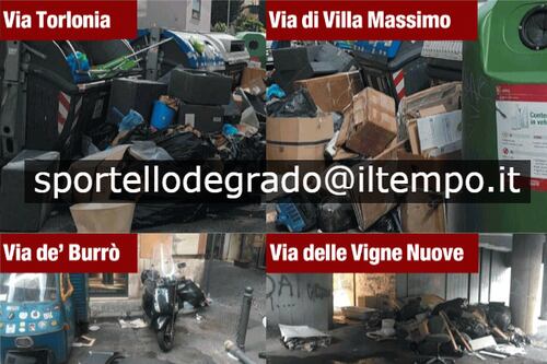 Roma sporca e invivibile. Mandateci le vostre foto a sportellodegrado@iltempo.it