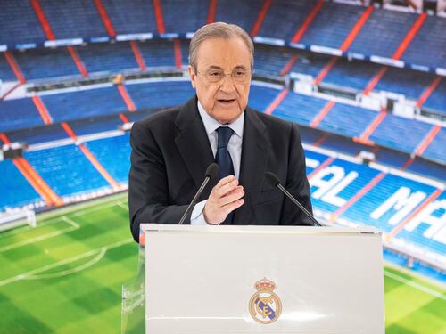 Tra Mario Draghi e Florentino Perez c'è aria di guerra sulla Superlega. Con lo spettro di Atlantia