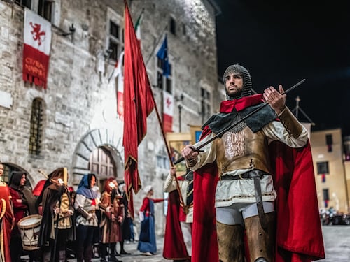 A Narni si mangia e si fa festa con la Corsa all'Anello