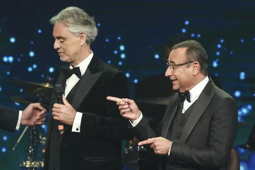 Ascolti tv, Conti contro Bocelli: chi ha vinto. Vola De Martino
