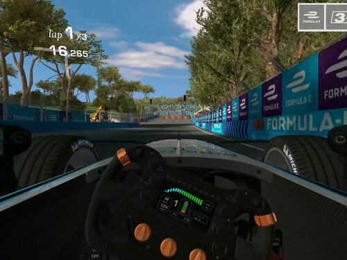 Formula E, il test in 3D svela i segreti del tracciato