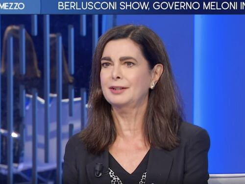 Otto e Mezzo, Laura Boldrini: "Berlusconi e la Lega ci portano dalla parte di Putin"