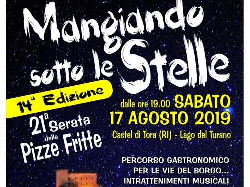 Le delizie di Castel di Tora si gustano sotto un cielo stellato – 17 agosto