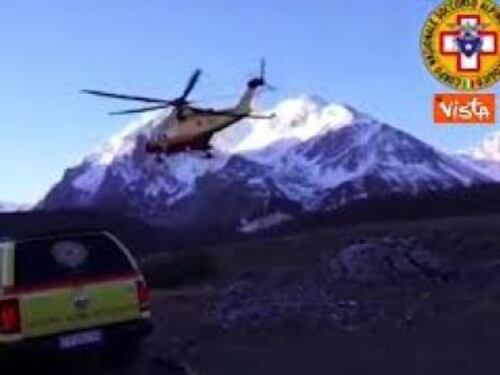 Alpinisti romani precipitano sul Gran Sasso. Uno è grave