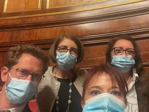 Senato, L’Alternativa C’è occupa l'aula di Palazzo Madama per protesta: nessun riconoscimento o diritto di parola