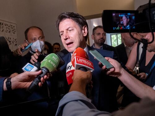 Elezioni politiche 2022, Giuseppe Conte scarica la crisi di governo sul Pd