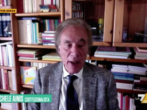 Coffee break, “parole abnormi”. Il costituzionalista Ainis disintegra Ilaria Capua sulla proposta choc