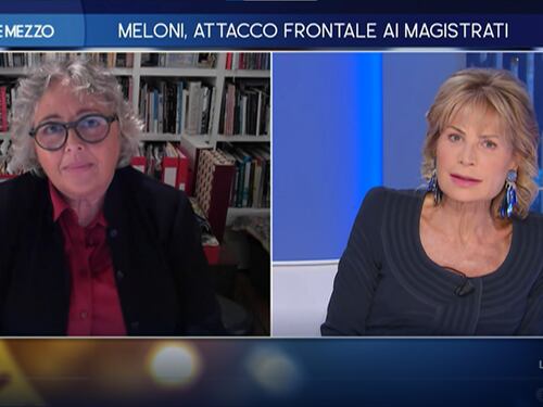 Otto e mezzo, Braidotti e la valanga d’odio su Meloni: “Incapace, patetica, marziana”