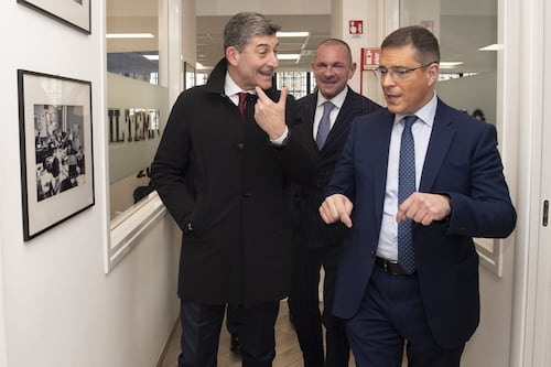 Il Capo della Polizia Vittorio Pisani in visita a Il Tempo