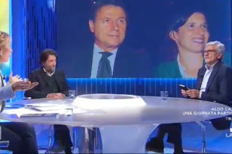 Otto e mezzo, D’Alema contro Gruber: “Non sapevo fosse un comizio...”
